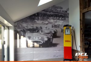 Custom digitally print wallpapers whatever the space