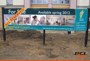 Large format print for hoarding and advertising