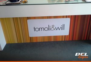 Printing for internal spaces like reception areas